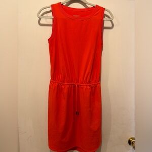 Elegant Red Sleeveless Dress
